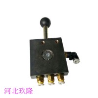 液壓配件 手動(dòng)氣閥直把4孔 自卸車(chē)專(zhuān)用